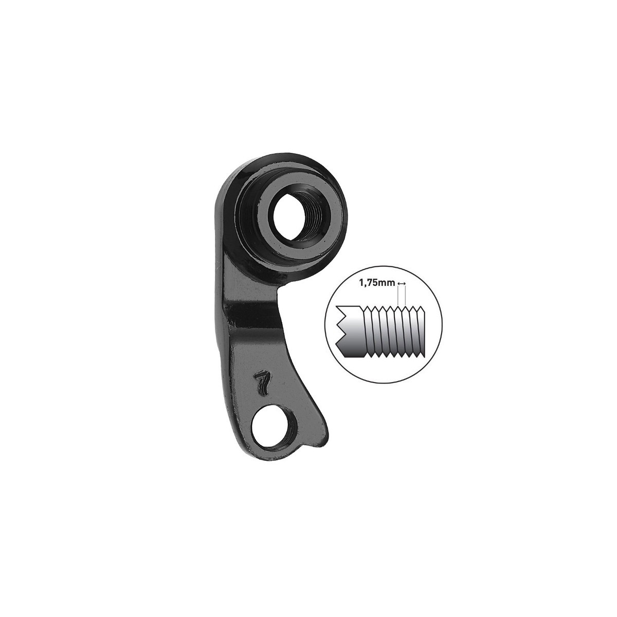 Patte de dérailleur GH-249 compatible avec plusieurs marques