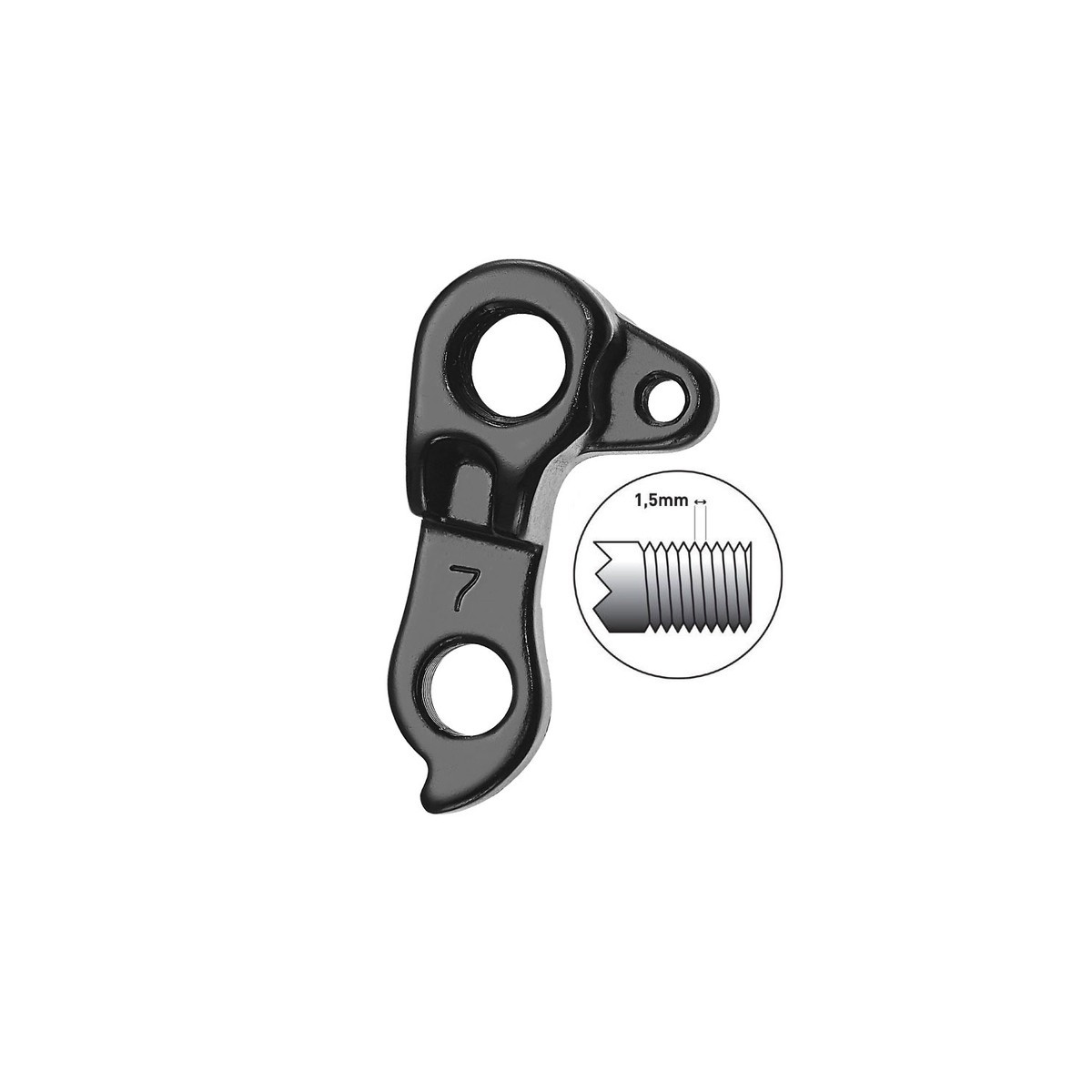 Patte de dérailleur GH-252 compatible avec plusieurs marques