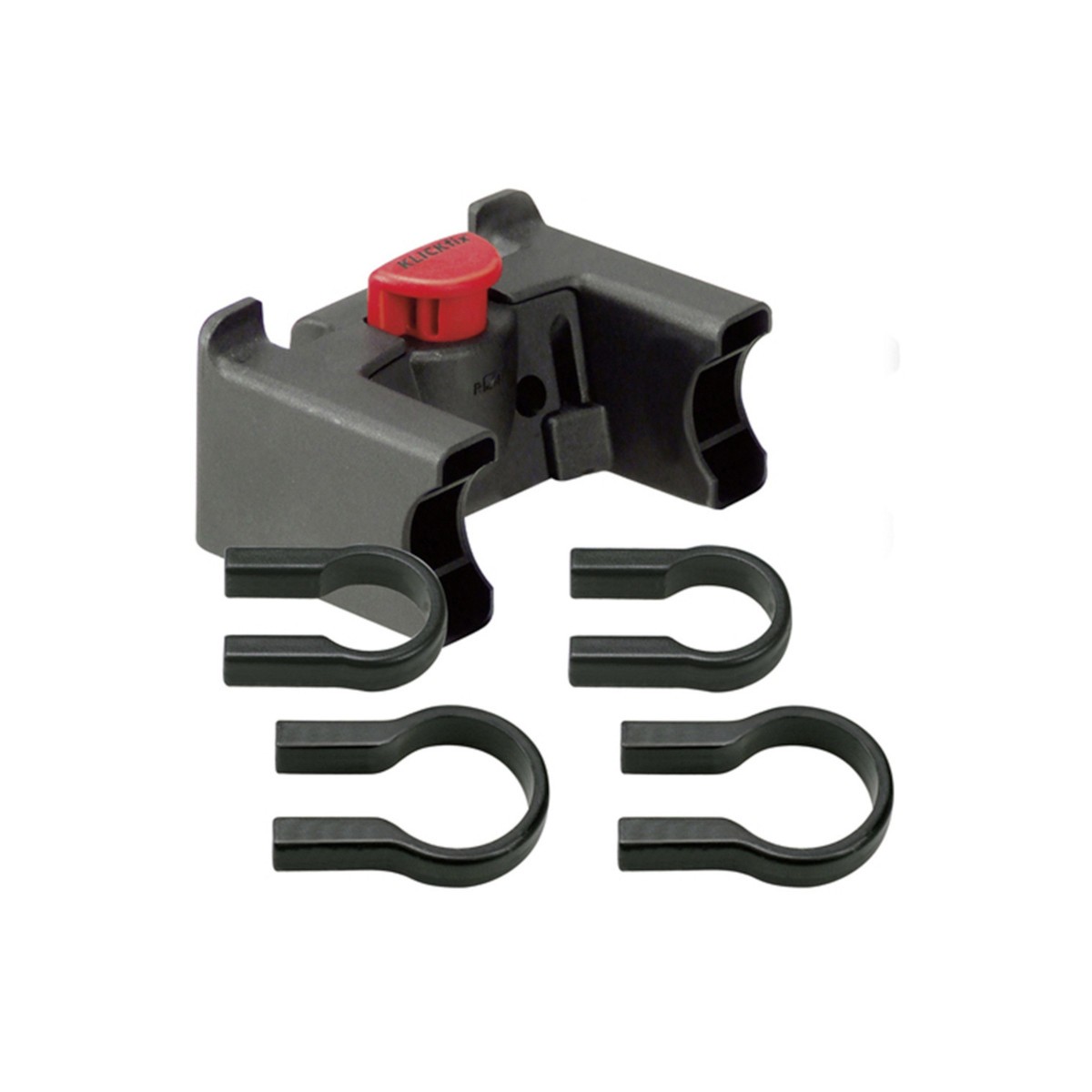 adaptateur cintre KLICKfix noir, pour diamètre 22-26 et 31,8mm