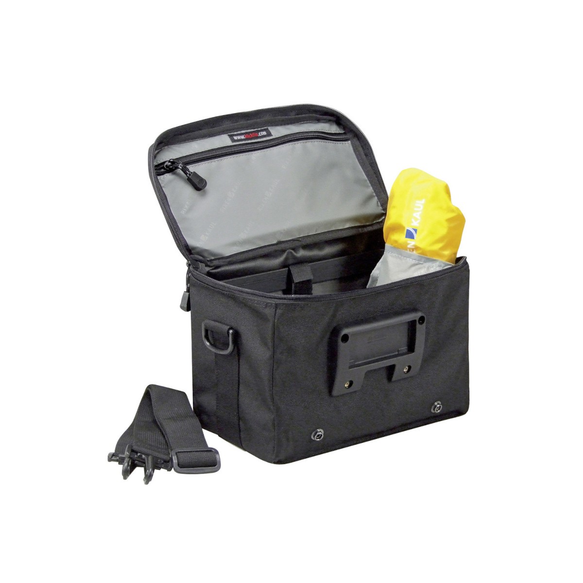 Klickfix Sacoche cintre daypack box noir, 26x22x16cm, sans