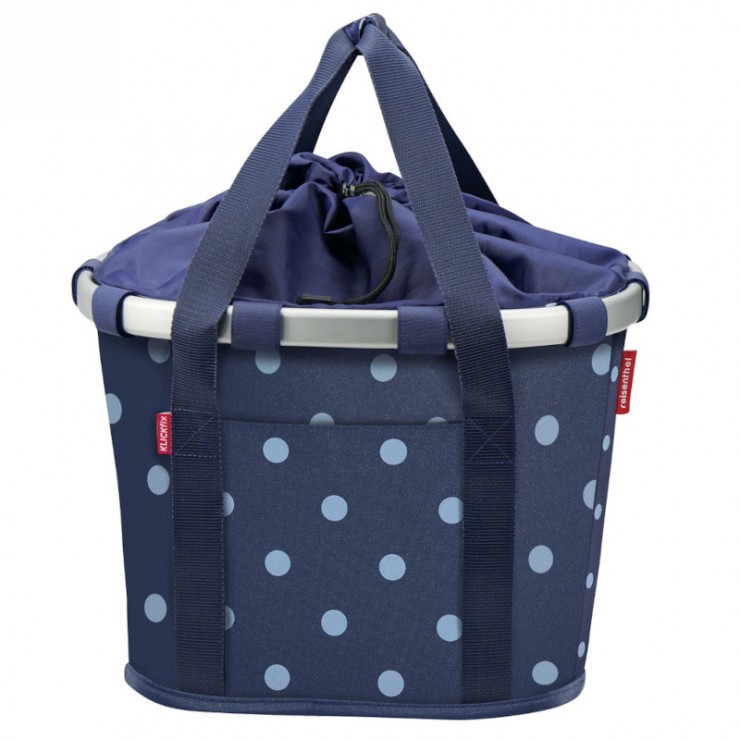 Panier Bikebasket Mixed Dot Bleu