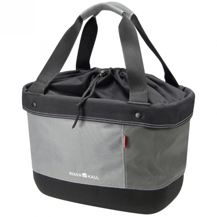 Panier tissu Shopper Alingo Gris