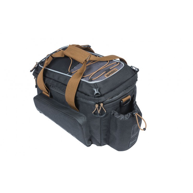 Basil Miles trunkbag XL Pro MIK, 9-36L, black slate