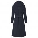 Basil Mosse veste de pluie femmes trench-coat, Bleu nuit L