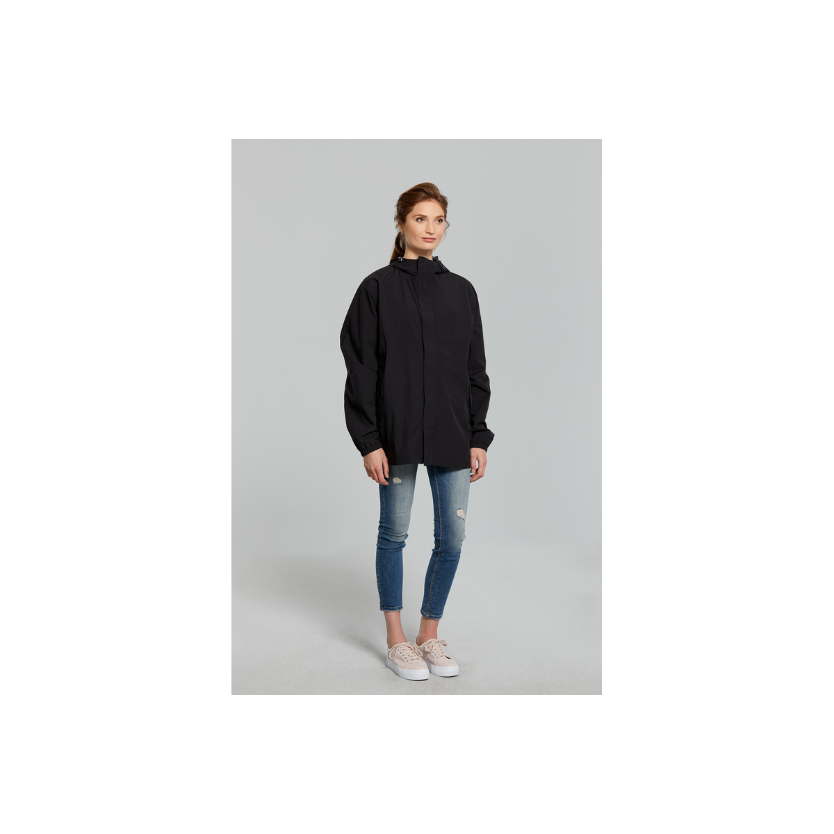 Basil Hoga veste de pluie unisex Noir XXXL