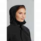 Basil Mosse veste de pluie Parka femmes, Noir XL