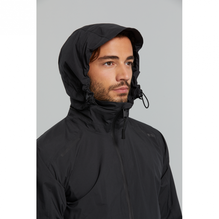 Basil Skane veste imperméable hommes, Noir XXL