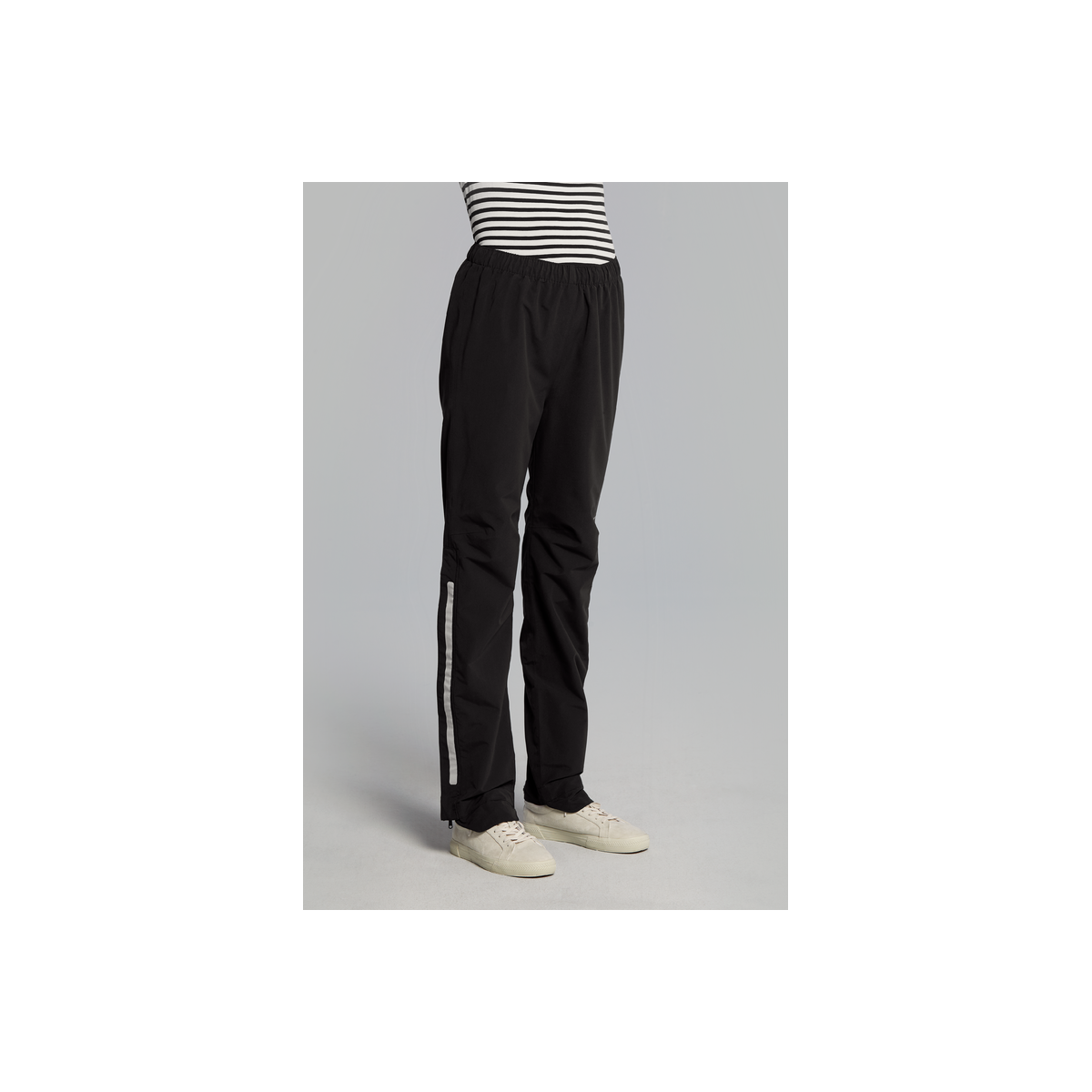 Basil Mosse pantalon de pluie femmes, Noir XL