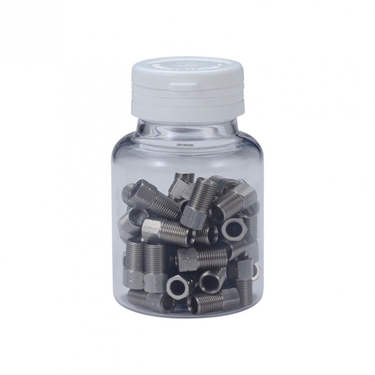 Compression Nut -Shimano - Stainless Steel  (25pcs)