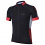 Maillot été jersey "ComfortFit" - Couleur : Noir/Rouge