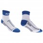 Soquettes "TechnoFoot" XS/S/M/L/XL - Couleur : Blc/Bleu